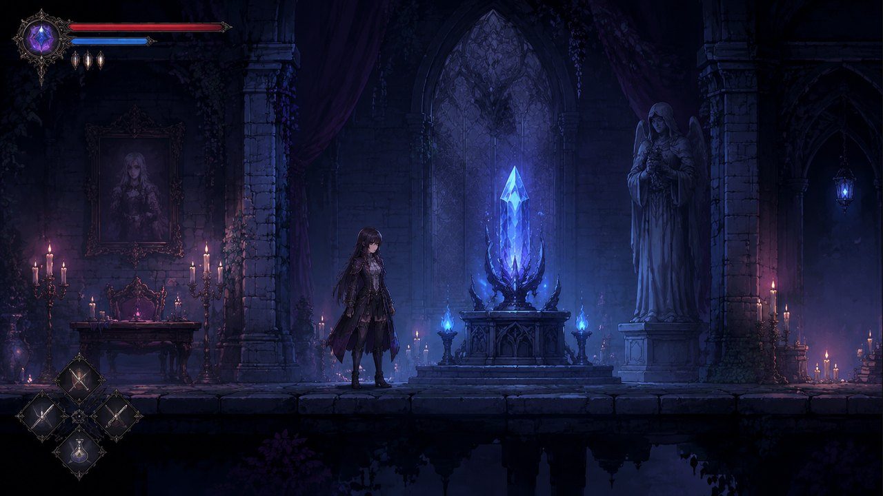 哥特少女勇闯恶魔城2 操作界面 场景图 5