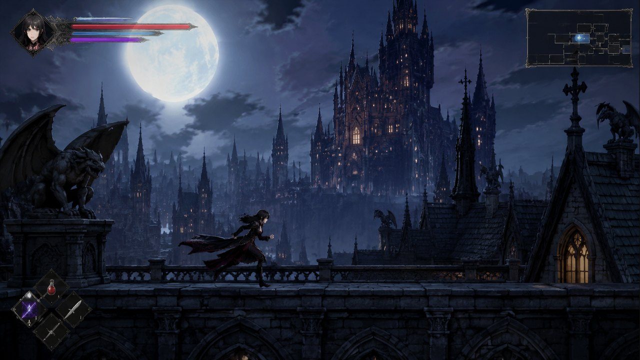 哥特少女勇闯恶魔城2 探索场景 展示图 3